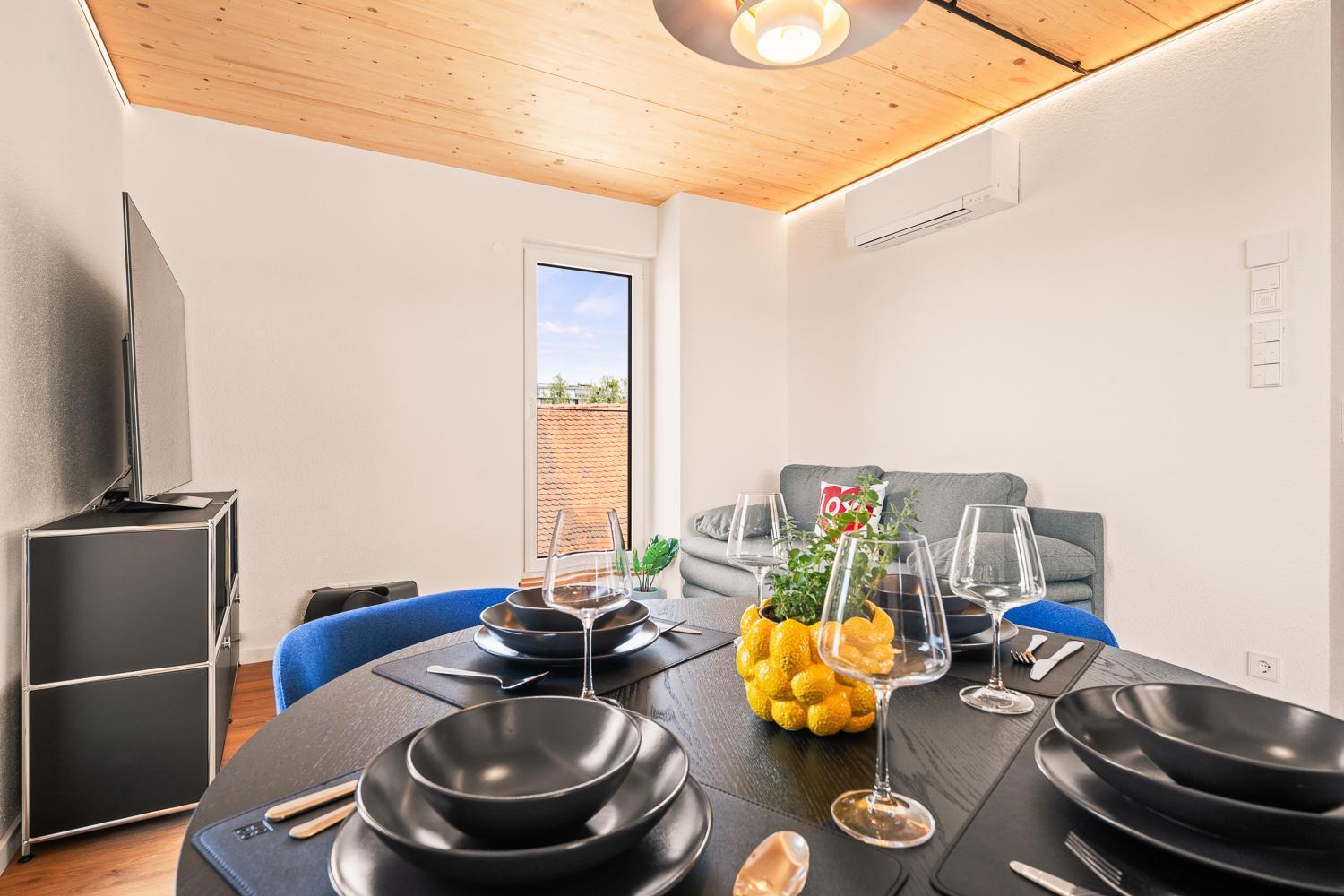 Penthouse Mit Traumhafter Terrasse Klimatisiert Friedrichshafen